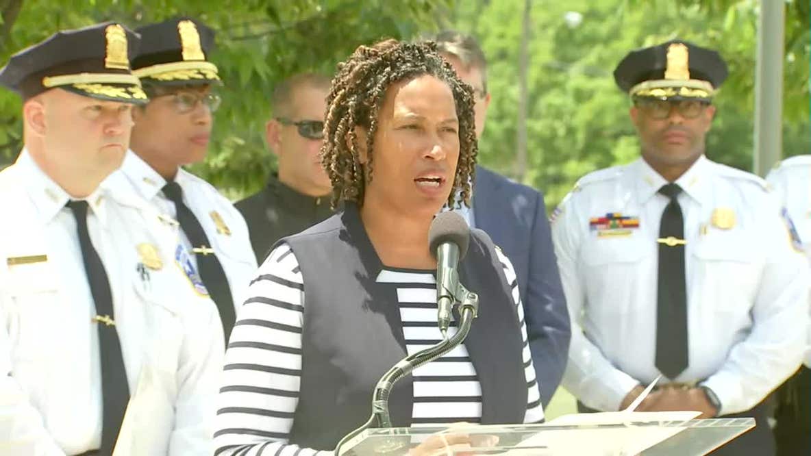 DC Mayor Muriel Bowser addresses holiday weekend violence